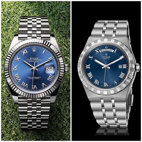 rolex datejust vs tudor royal|tudor vs rolex quality.